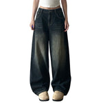 High Street Baggy Wide Leg Denim Jeans