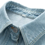 Simple Retro Loose Casual Denim Shirt