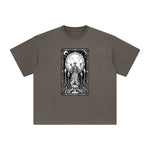 Mystery Skeleton Tarot Card Graphic Tee-INNBLAC Fashion Apparel