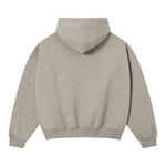 Quiet Luxury Melange Drop Shoulder Oversized Hoodie