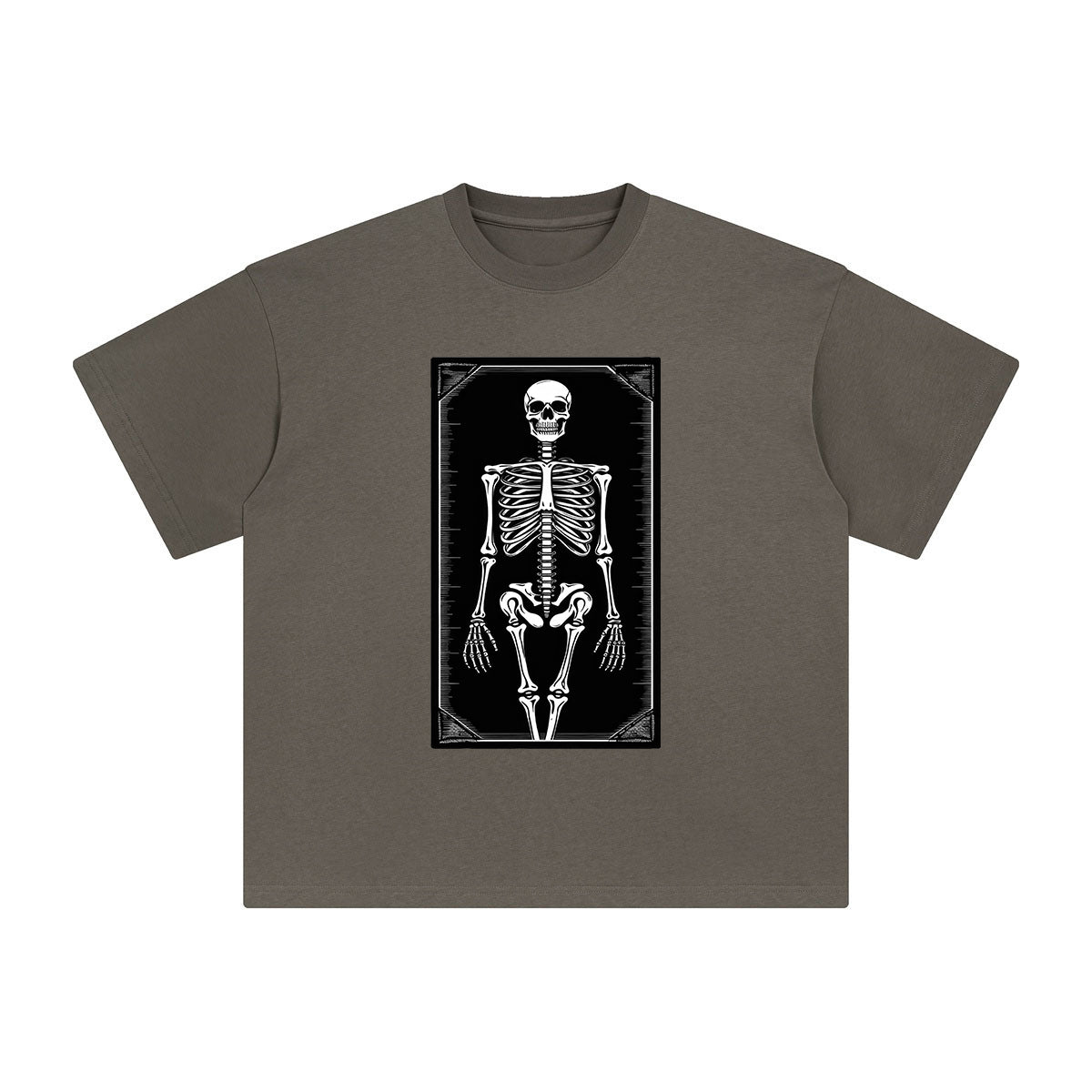 Mystery Skeleton Tarot Card Graphic Tee-INNBLAC Fashion Apparel