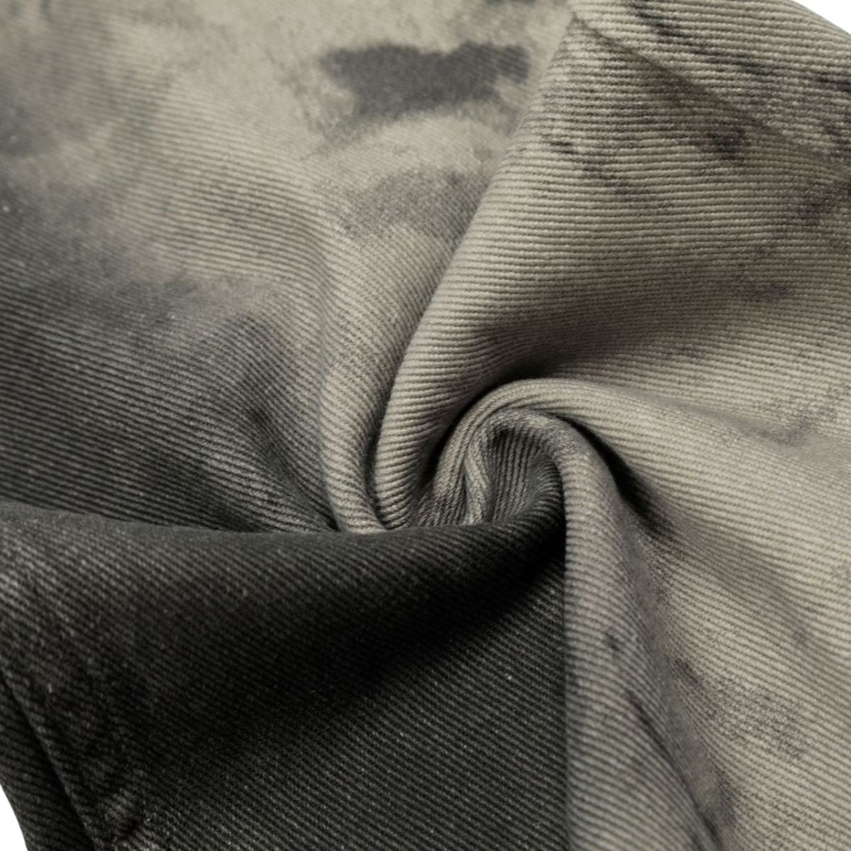 Smoke Rise Vintage Wash Raw Hem Straight-Leg Jeans