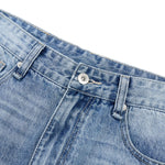 Whiskering Process Vintage Denim