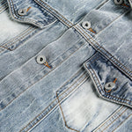 Retro Men's Spring&autumn High-smart Cool Denim Jacket