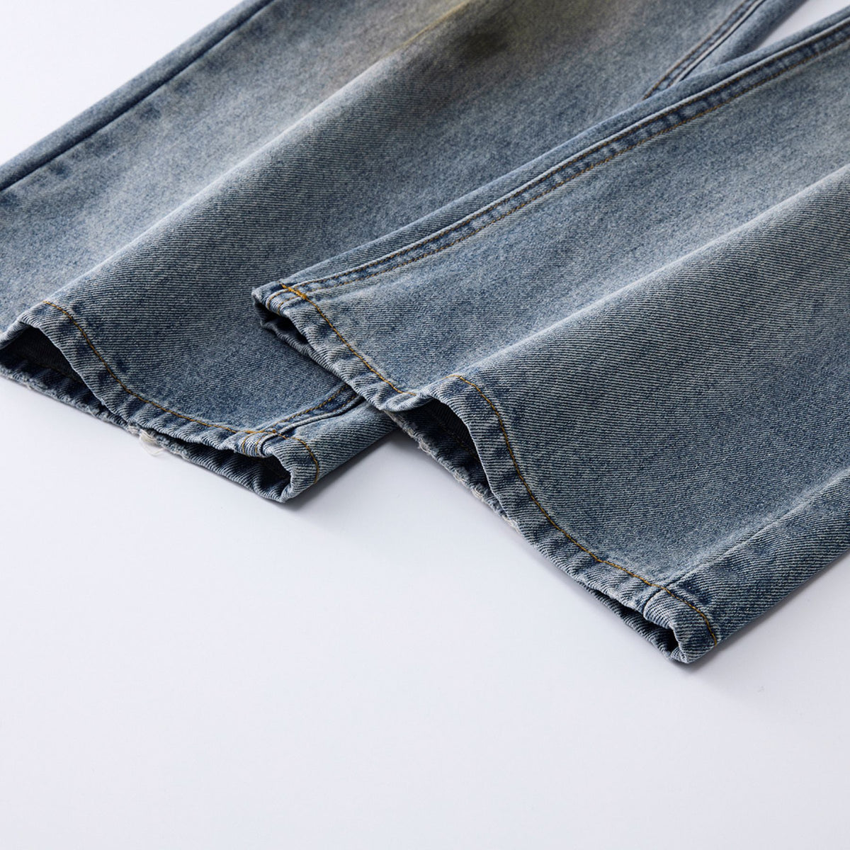 Muddy Washed Bootcut Jeans-INNBLAC Fashion Apparel