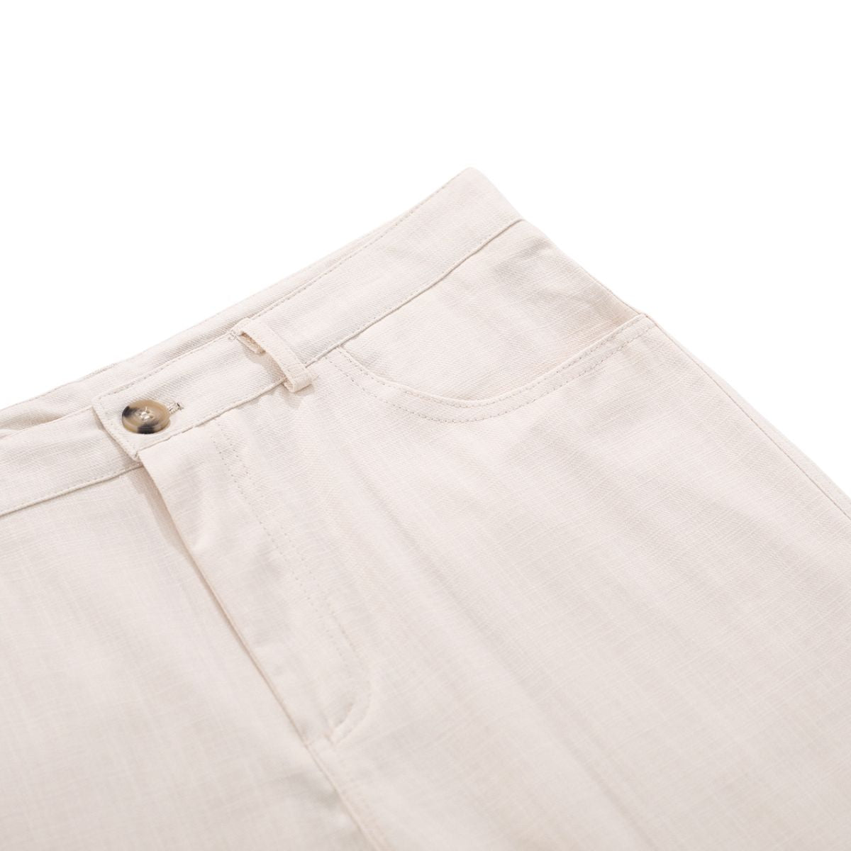Old Money Lyocell Blend Slim Flare Trousers