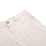 Old Money Lyocell Blend Slim Flare Trousers