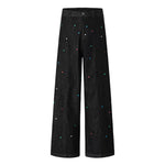 Vintage Rhinestone Straight Leg Jeans