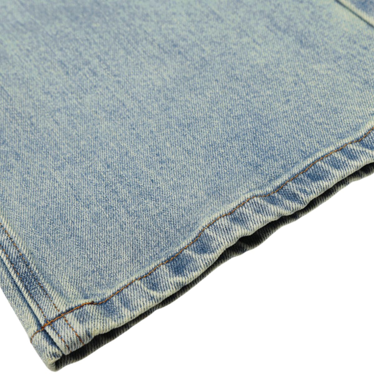 Men's Heavy-Washed Punk Loose Wide-Leg Straight Jeans