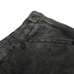 Faded Splatter-Wash GradientBaggy Wide-Leg Cargo Pants