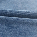 Vintage Washed Cropped Denim Jacket