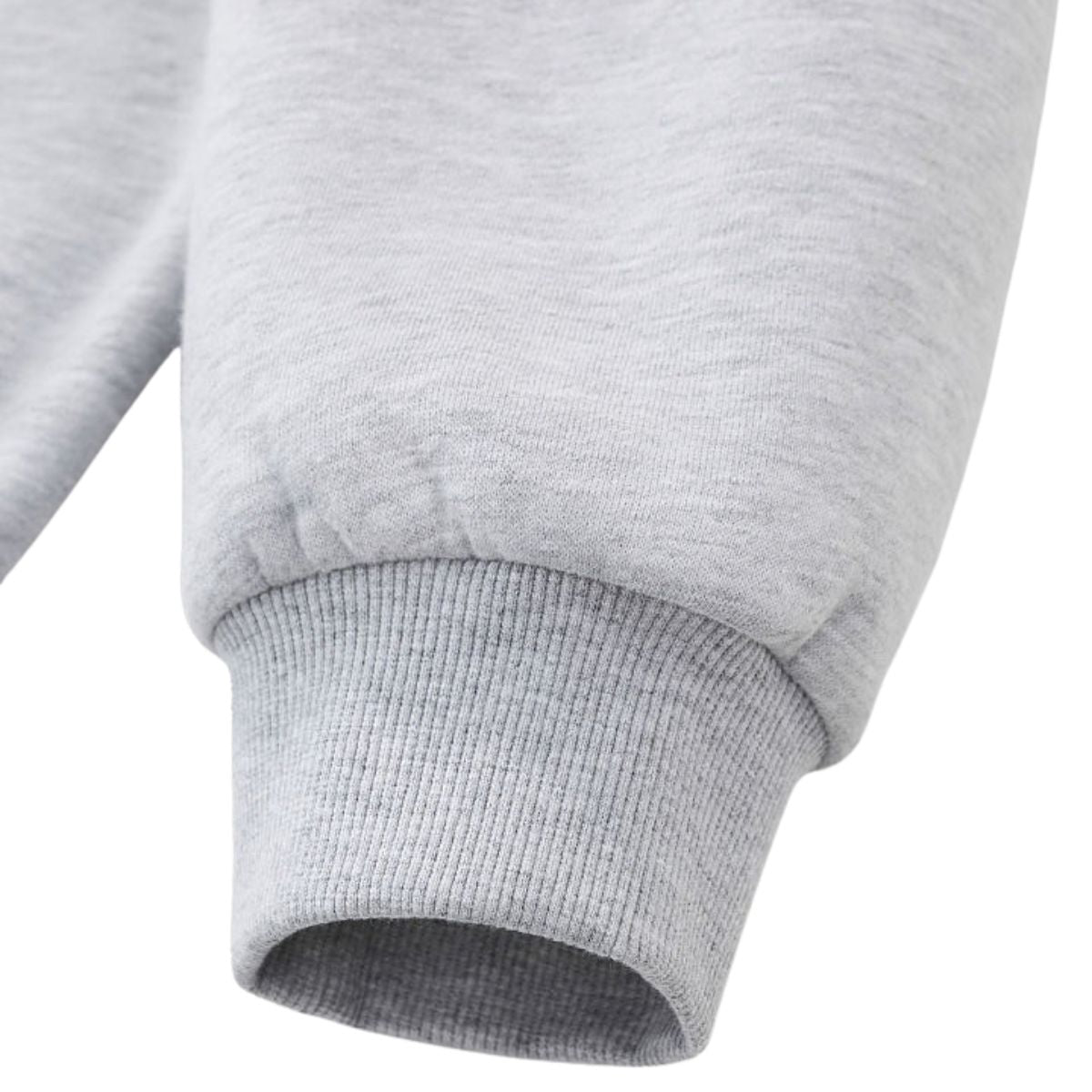 Boxy Flatlock Stitch Fleece Lined Hoodie