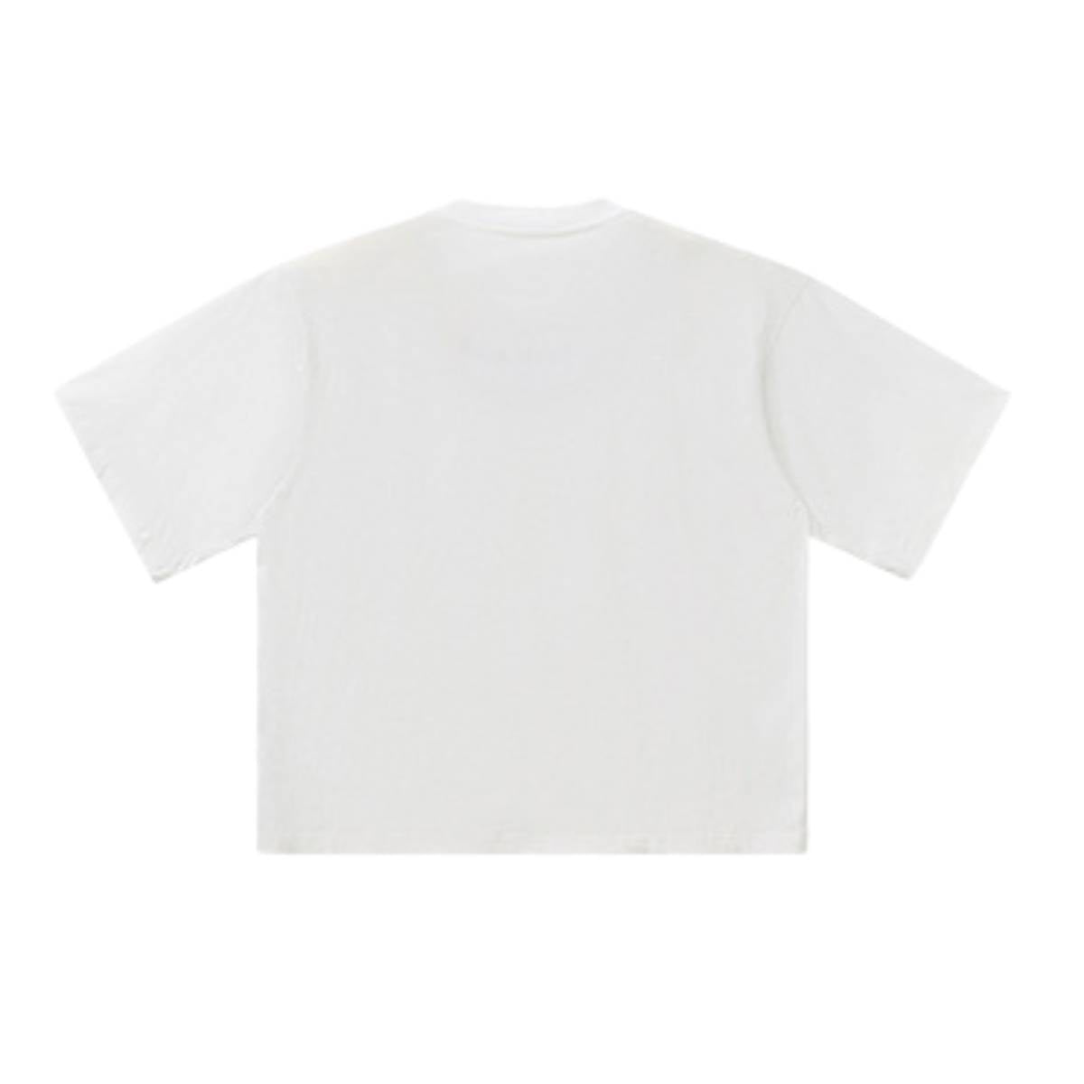 Mock Neck Oversized Vintage Tee