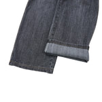 Vintage Washed Slub Distressed Baggy Denim Pants
