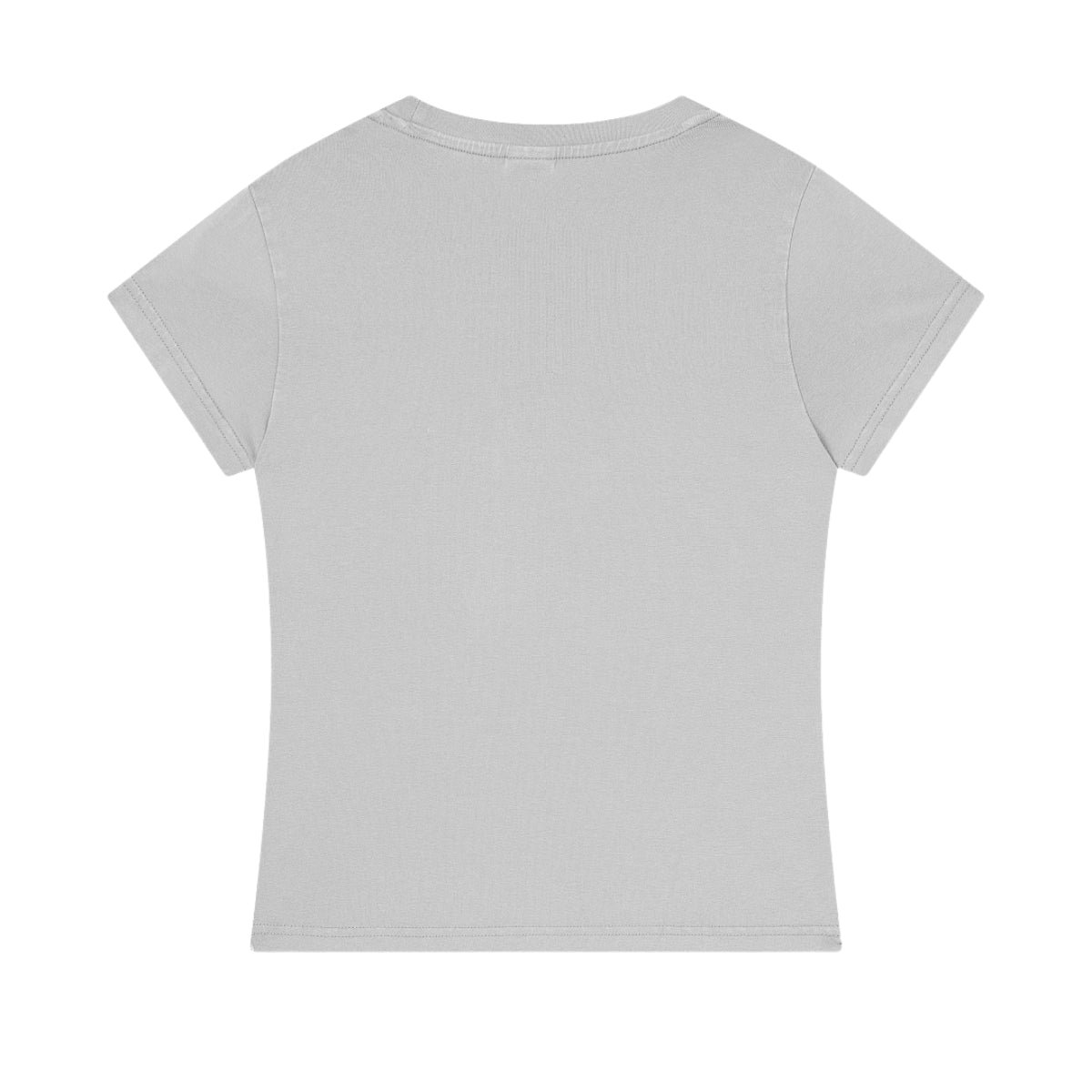 Snow Washed Peruvian Cotton Slim Fit Y2K Tee