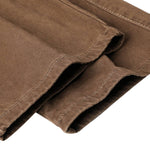 American Workwear Relaxed Solid Patchwork Wide-Leg Utility Cargo Pants
