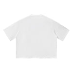 Washed Boxy Raw Hem Tee
