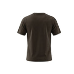 Camiseta destructiva de peso pesado con borde crudo de 10 oz