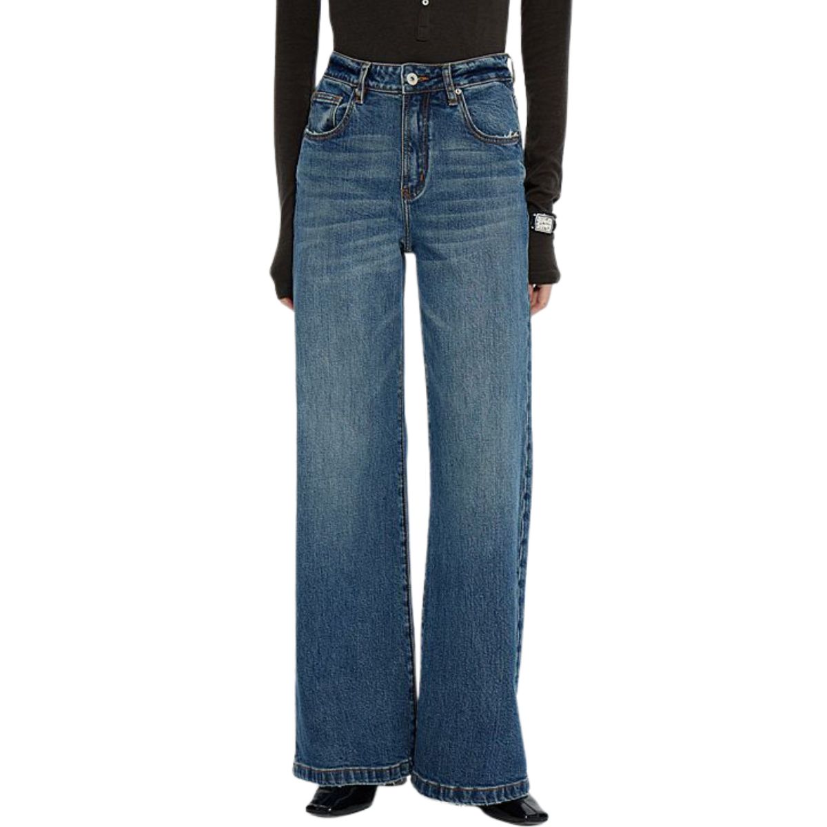 Risen Women's High-Rise Bootcut Jeans