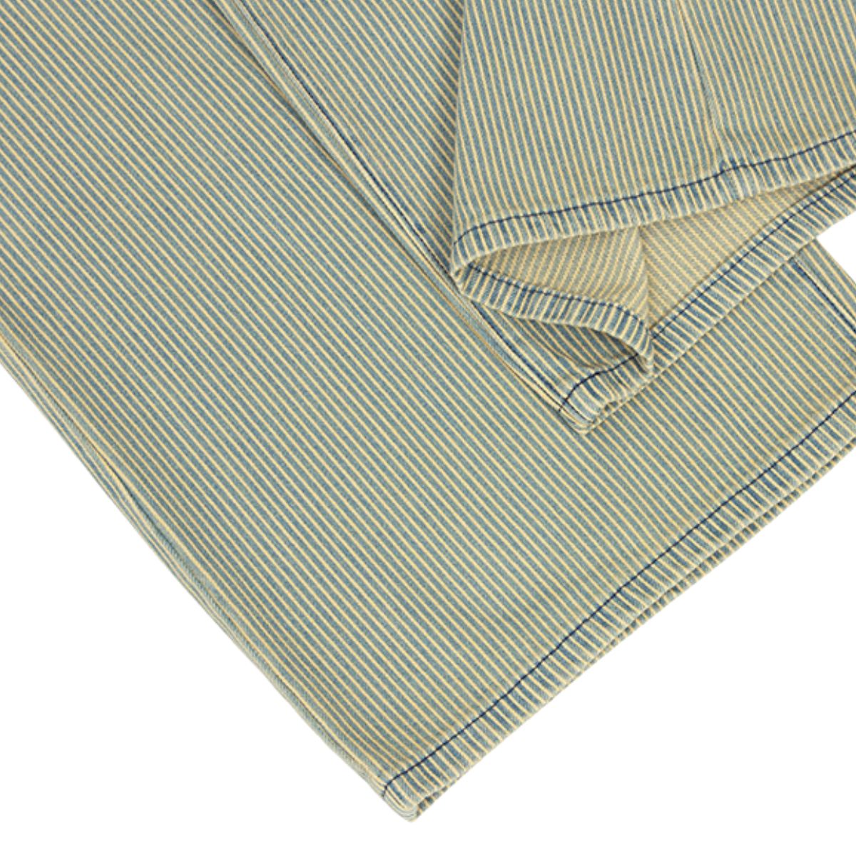 Vintage Patchwork Appliqué Wide-Leg Curved Barrel Jeans