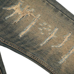 Smoke Rise Relaxed Fit Dirty Wash Ripped Jeans