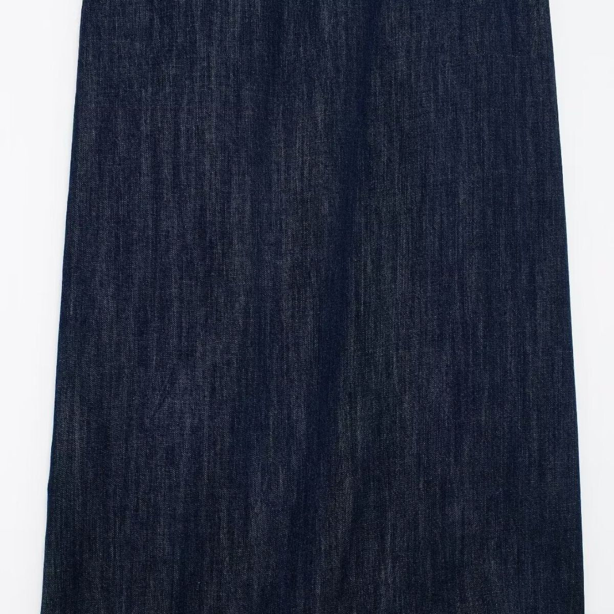 Indigo Spaghetti Straps Denim Maxi Dress