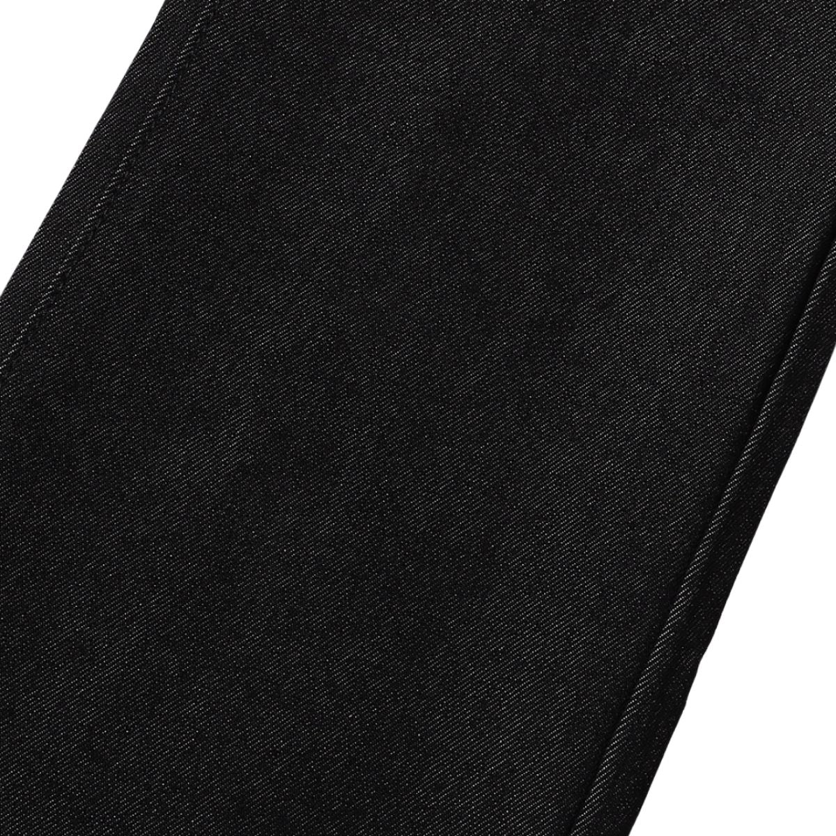 Minimalist Wide Leg Black Jeans