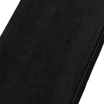Minimalist Wide Leg Black Jeans