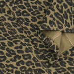 Leopard Print Patchwork Relaxed Wide-Leg Lounge Pants