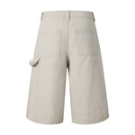 Bermudas con bordado lavado vintage