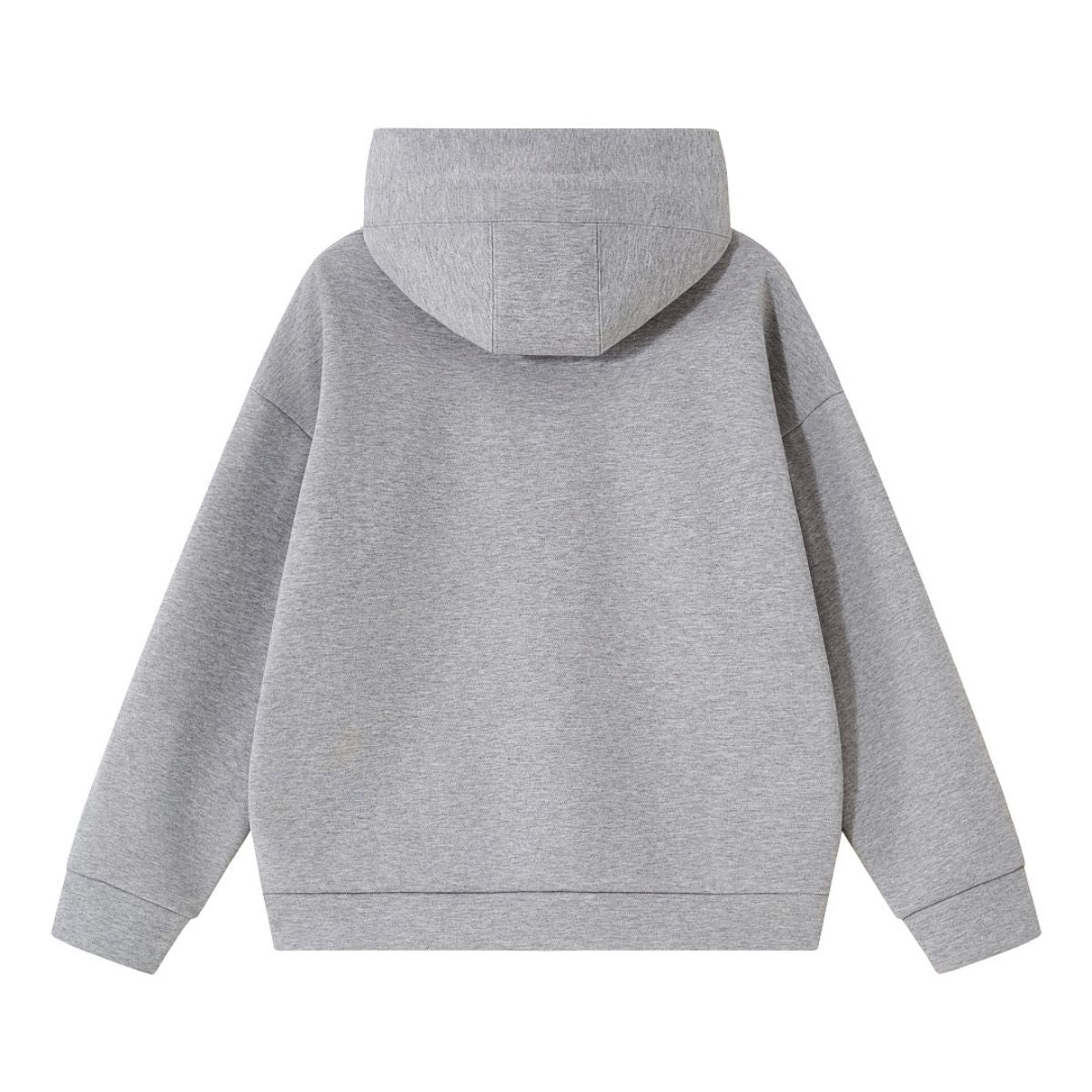Heavyweight Fleece‑Lined Tailored Seamed Hoodie