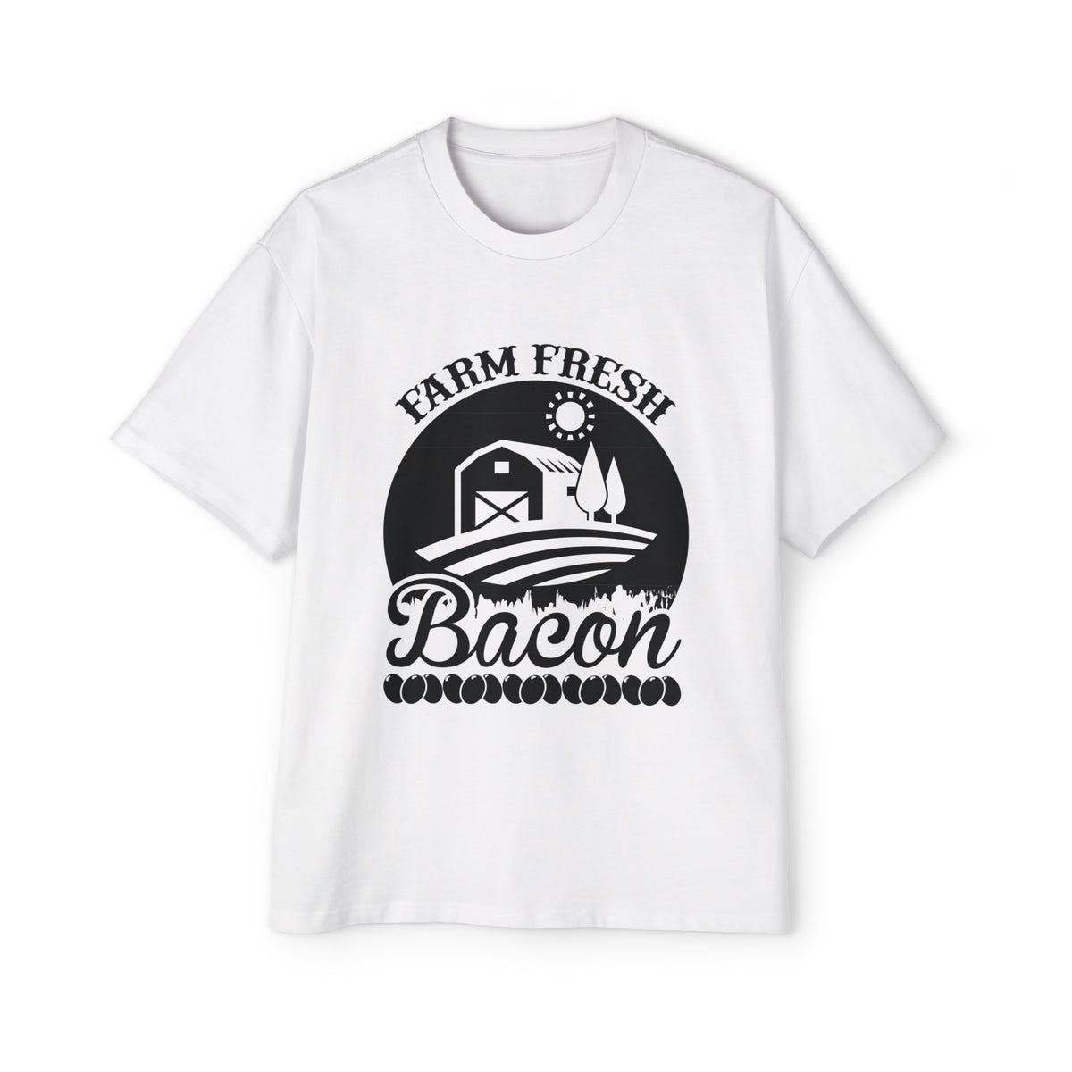 Farm Fresh Bacon Graphic Tee-INNBLAC Fashion Apparel