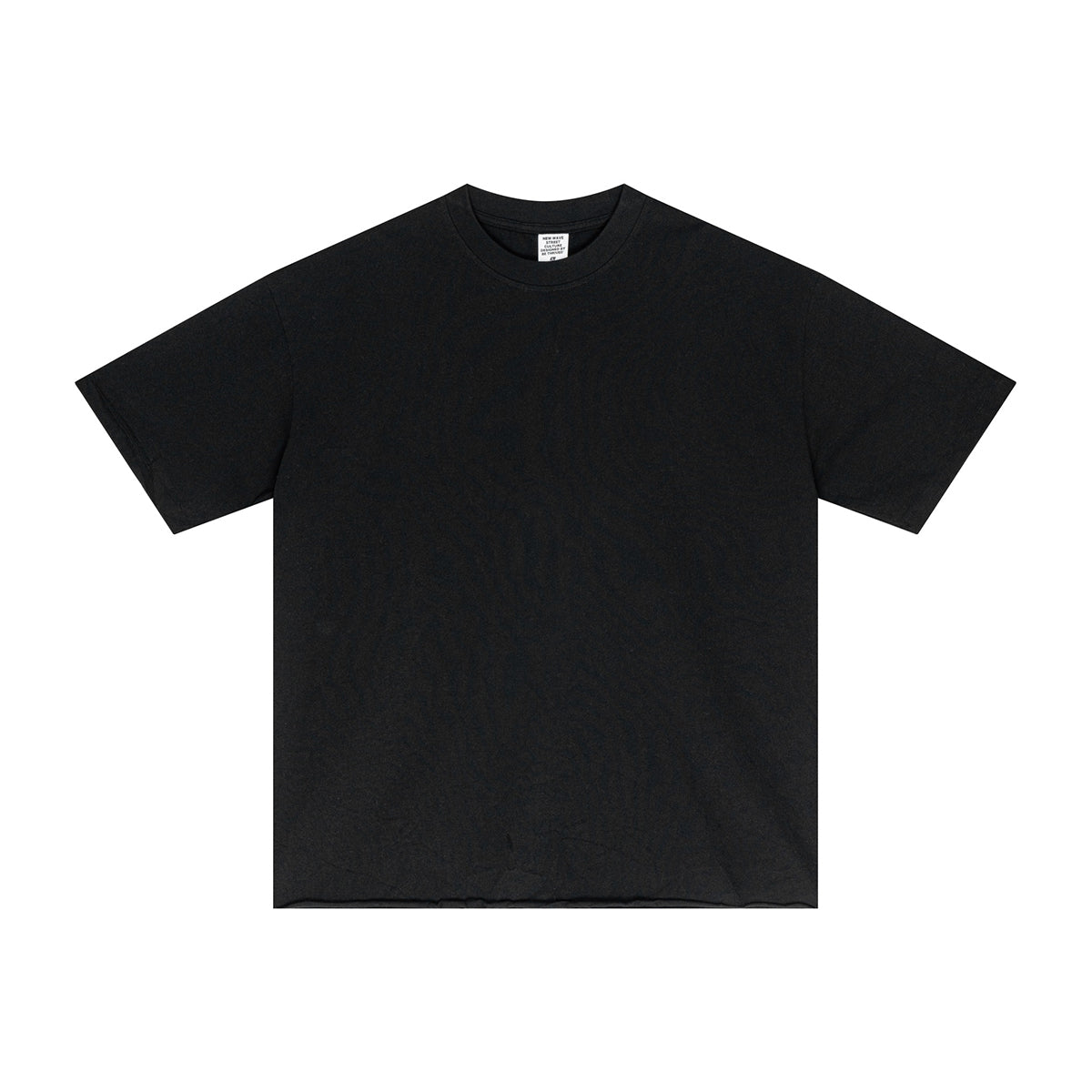 Heavyweight Washed Raw Edge Tee 8oz