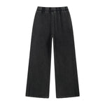 Destroyed Vintage High-Waisted Frayed Jogger Pants
