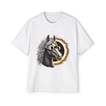 Horse Total Solar EclipseGlasses Graphic Tee-INNBLAC Fashion Apparel