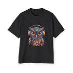 Owl Music Lover Graphic Tee-INNBLAC Fashion Apparel