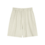 Washed Loose Fit Short Pants-INNBLAC Fashion Apparel