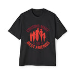 Cousins Make The Best Friends Graphic Tee-INNBLAC Fashion Apparel