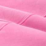 Sudadera corta con capucha y forro de felpa