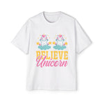 Believe Unicorn Graphic Tee-INNBLAC Fashion Apparel