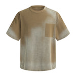Gradient Fade Oversized Pocket Streetwear Tee