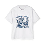 Support Local Street Cats Graphic Tee-INNBLAC Fashion Apparel