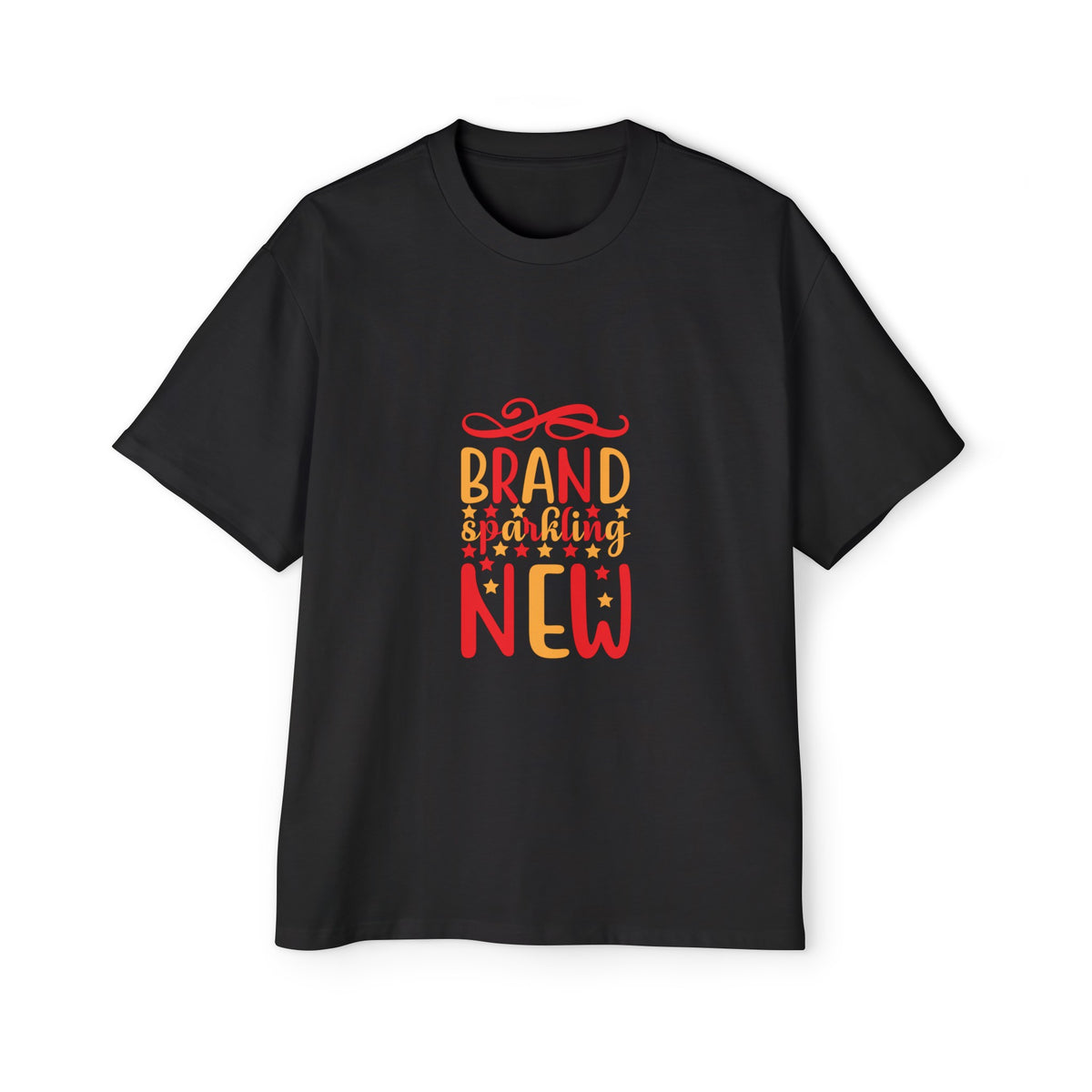 Brand Sparkling New Graphic Tee-INNBLAC Fashion Apparel