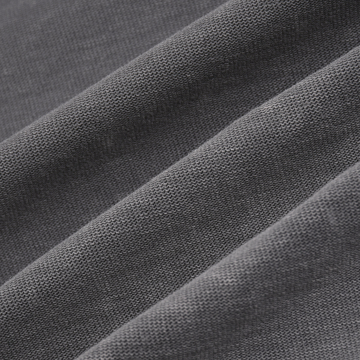 Sudadera holgada de algodón pintada en gris