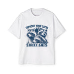 Support Your Local Street Cats Graphic Tee-INNBLAC Fashion Apparel