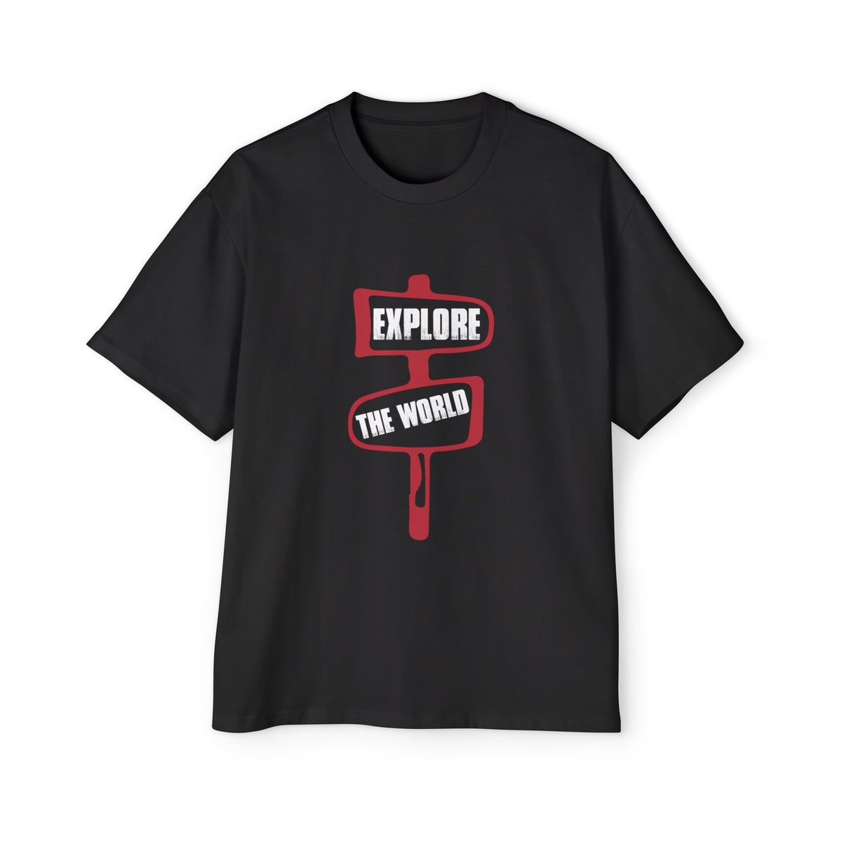 Explore The World Graphic Tee-INNBLAC Fashion Apparel