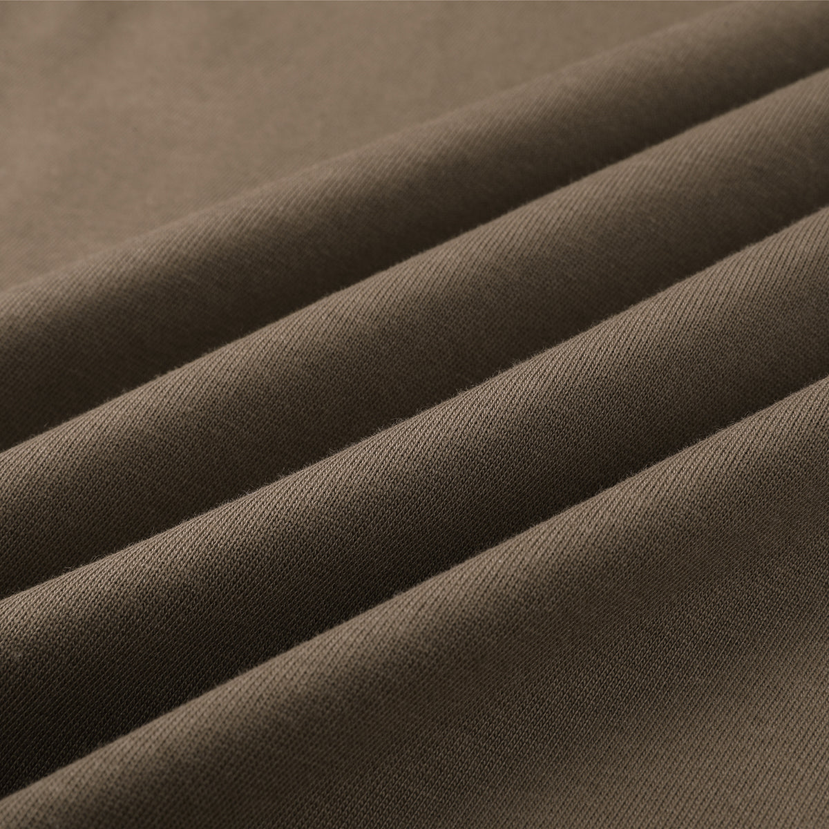 Crew Neck Solid Color Cotton Tee 7.5oz