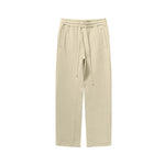 Solid Color Plush Lining Sweatpants-INNBLAC Fashion Apparel