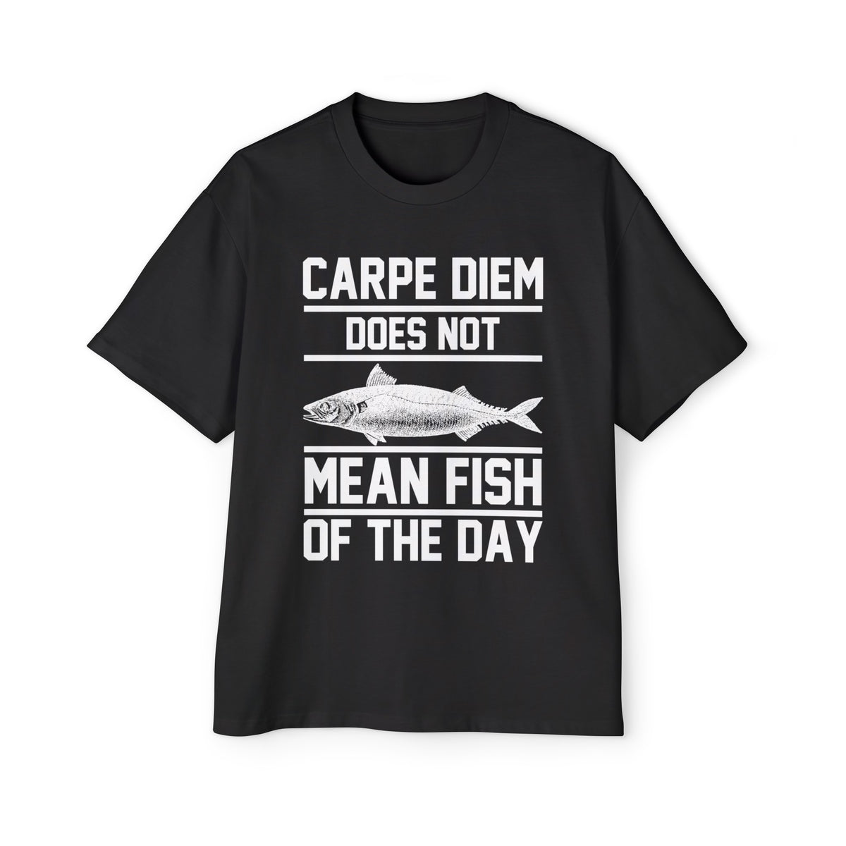 Fish Quote Graphic Tee-INNBLAC Fashion Apparel