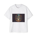 Steampunk Skull Vintage Graphic Tee-INNBLAC Fashion Apparel